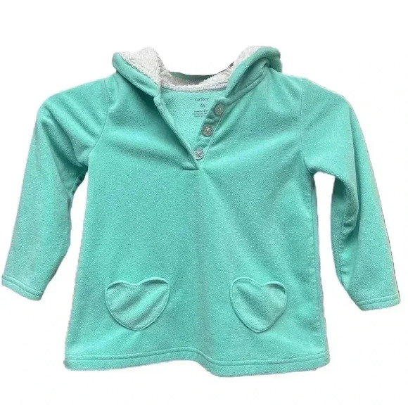 🌟 Carter’s Fleece pullover sz 4T 🌟 - Picture 1 of 5